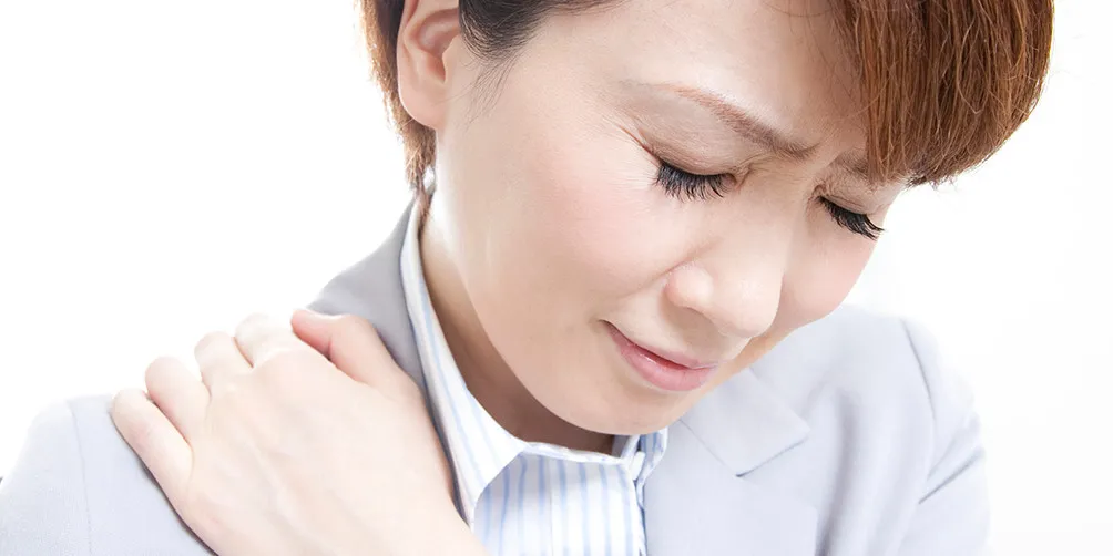 肩こり、首周りの痛み